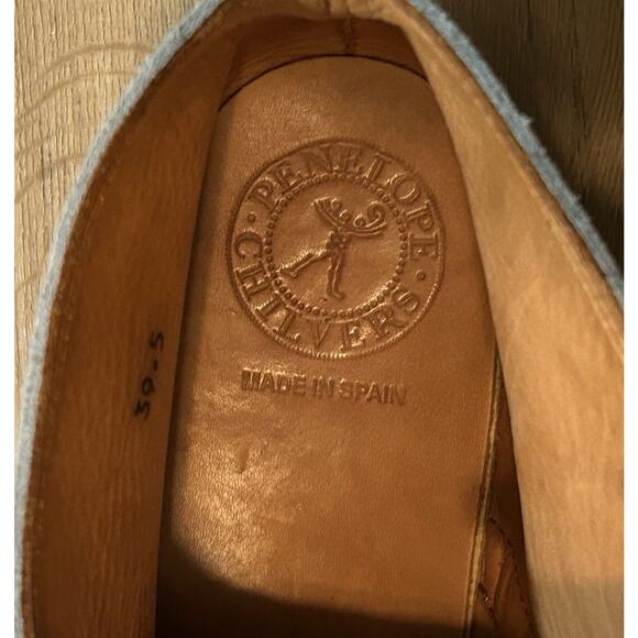 PENELOPE CHILVERS Women's Turquoise Lace Up Chukka Suede Boots - Size 39.5/8.5 - Picture 6 of 9